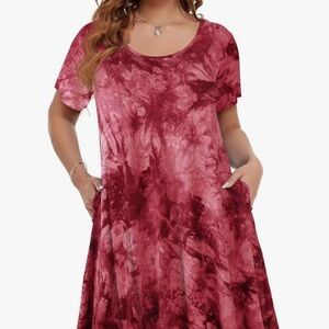 Belario tunic/dress tshirt dress short sleeve size 3x